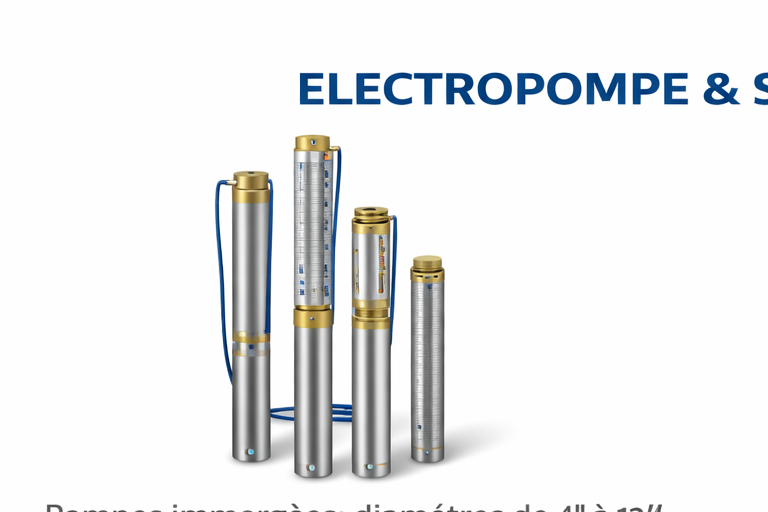 ELECTROPOMPE &amp; SYSTÈME DE POMPAGE